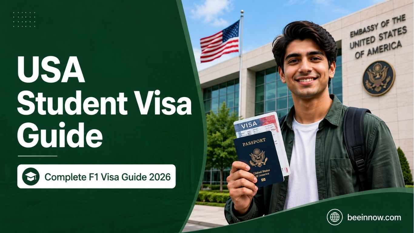 USA student visa for international students 2026 — complete F1 visa guide documents and process