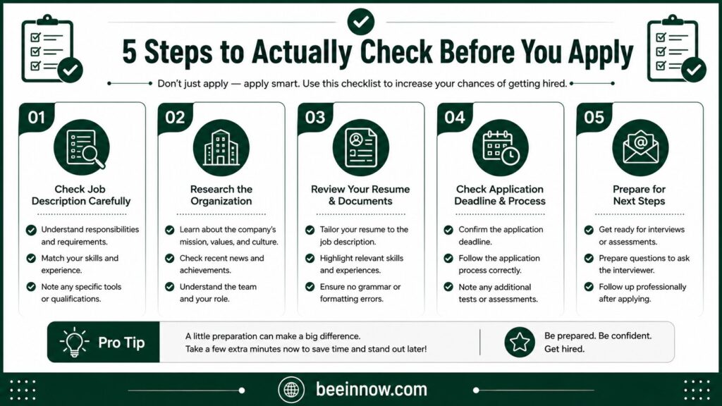 engineering college checklist for international students USA